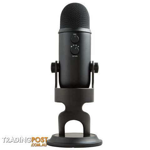 Blue Yeti Black Out Professional USB Microphone - Blue - Streaming GTIN/EAN/UPC: 097855160539 - photo 5 of 7