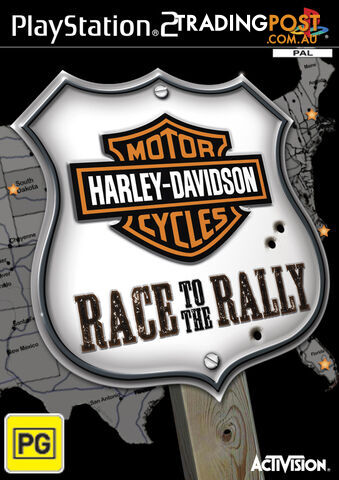 Harley Davidson Race Rally [Pre-Owned] (PS2) - Retro PS2 Software GTIN/EAN/UPC:...