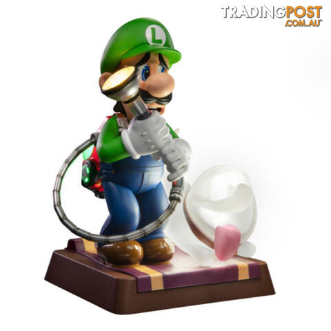 First 4 Figures Luigi's Mansion 3: Luigi & Polterpup 9" PVC Collectors Statue - First 4 Figures - Merch Collectible Figures GTIN/EAN/UPC: 5060316622438 - photo 3 of 5
