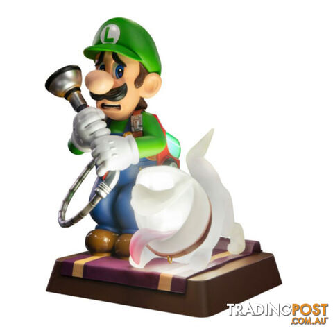 First 4 Figures Luigi's Mansion 3: Luigi & Polterpup 9" PVC Collectors Statue - First 4 Figures - Merch Collectible Figures GTIN/EAN/UPC: 5060316622438 - photo 2 of 5