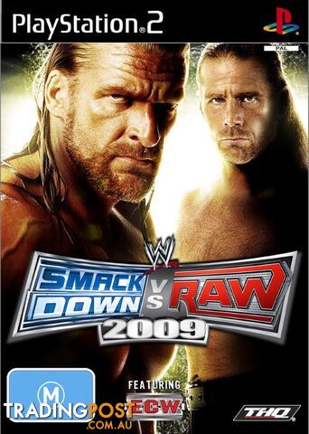 WWE SmackDown! vs. Raw 2009 [Pre-Owned] (PS2) - Retro PS2 Software GTIN/EAN/UPC:...