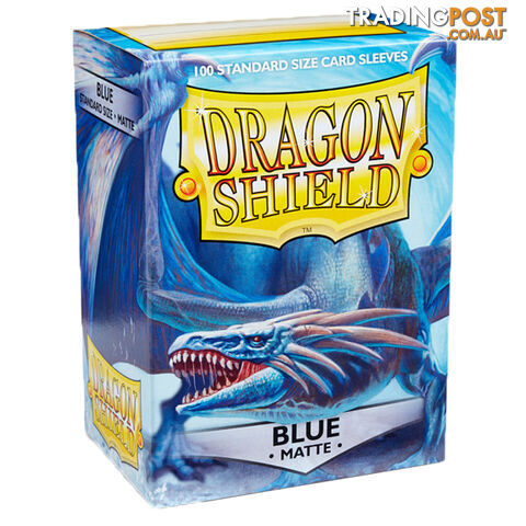 Dragon Shield Dennaesor Matte Blue Sleeves 100 Pack - Arcane Tinmen Aps - Tabletop Trading Cards Accessory GTIN/EAN/UPC: 5706569110031