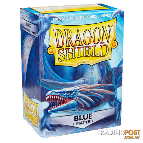 Dragon Shield Dennaesor Matte Blue Sleeves 100 Pack - Arcane Tinmen Aps - Tabletop Trading Cards Accessory GTIN/EAN/UPC: 5706569110031