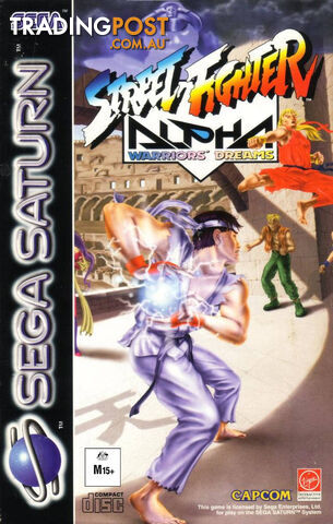 Street Fighter Alpha: Warriors' Dreams [Pre-Owned] (Saturn) - Capcom - Retro Saturn GTIN/EAN/UPC: 5028587080272