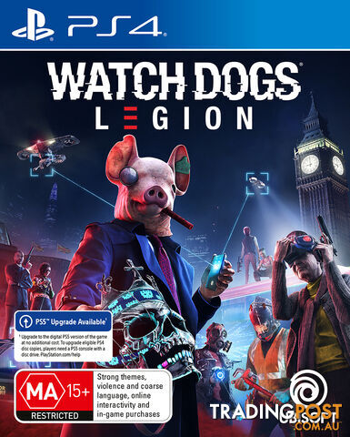 Watch Dogs Legion [Pre-Owned] (PS4) - Ubisoft - P/O PS4 Software GTIN/EAN/UPC: 3307216135111