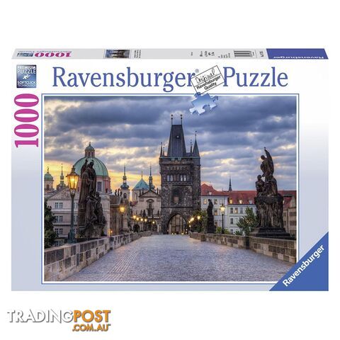 Ravensburger Prague at Night 1000 Piece Jigsaw Puzzle - Ravensburger - Tabletop Jigsaw Puzzle GTIN/EAN/UPC: 4005556197408