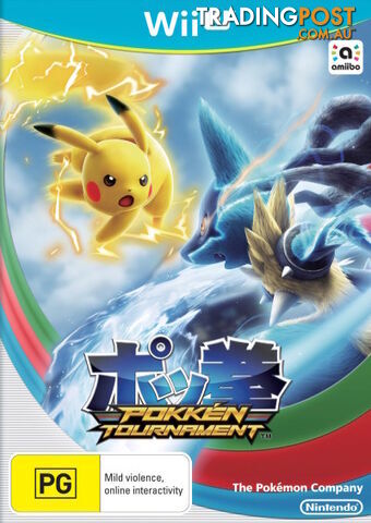 Pokken Tournament (Wii U WiiU) - Nintendo WIIUPOKTOUR - Wii U Software GTIN/EAN/UPC: 9318113991667