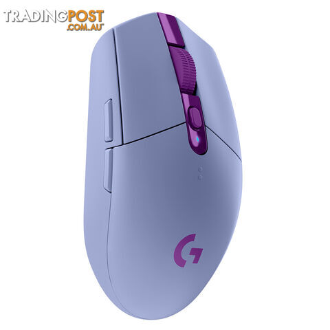 Logitech G305 Lightspeed Wireless Gaming Mouse (Lilac) - Logitech - PC Accessory GTIN/EAN/UPC: 097855163066 - photo 2 of 6