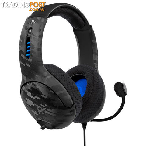 PDP Gaming LVL 50 Stereo Wired Gaming Headset For PS4 & PC (Black Camo) - PDP - PS4 Accessory GTIN/EAN/UPC: 708056065843 - photo 5 of 6