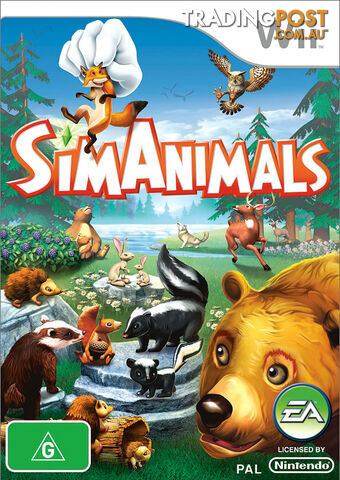 SimAnimals [Pre-Owned] (Wii) - Electronic Arts - P/O Wii Software GTIN/EAN/UPC: 5030941067140