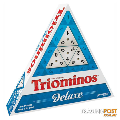 Tri-ominos Deluxe Edition Tile Game - Pressman Toys 21853044515 - Tabletop Domino & Tile Game GTIN/EAN/UPC: 021853044515