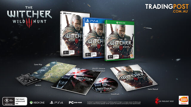 The Witcher 3: Wild Hunt [Pre-Owned] (PS4) - Bandai Namco Entertainment - P/O PS4 Software GTIN/EAN/UPC: 9324567014326 - photo 2 of 7