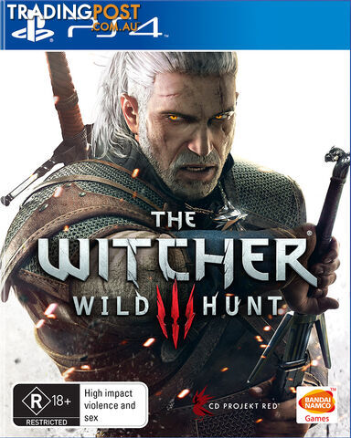 The Witcher 3: Wild Hunt [Pre-Owned] (PS4) - Bandai Namco Entertainment - P/O PS4 Software GTIN/EAN/UPC: 9324567014326