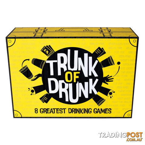 Trunk of Drunk Adult Game - VR Distribution - Tabletop Board Game GTIN/EAN/UPC: 5060632990068