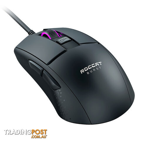 Roccat Burst Core Extreme Lightweight Optical Core Gaming Mouse (Black) - Roccat - PC Accessory GTIN/EAN/UPC: 731855507504 - photo 3 of 10