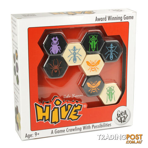 Hive Board Game - Gen 42 - Tabletop Domino & Tile Game GTIN/EAN/UPC: 736211018939