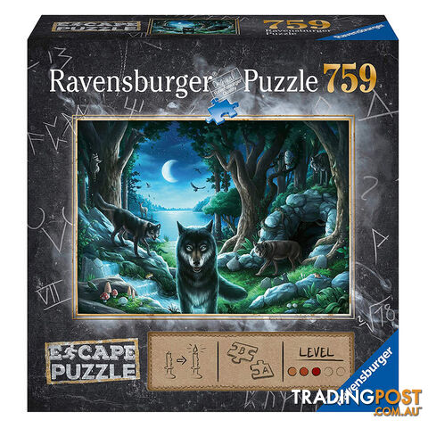 Ravensburger Escape 7 The Curse Of The Wolves 759 Piece Jigsaw Puzzle - Ravensburger - Tabletop Jigsaw Puzzle GTIN/EAN/UPC: 4005556164349