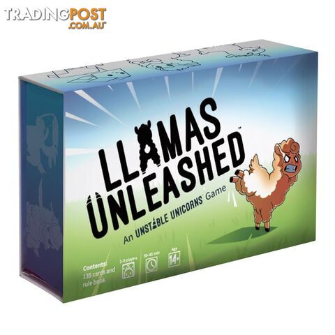 Llamas Unleashed Card Game - Tee Turtle - Tabletop Card Game GTIN/EAN/UPC: 810270035073