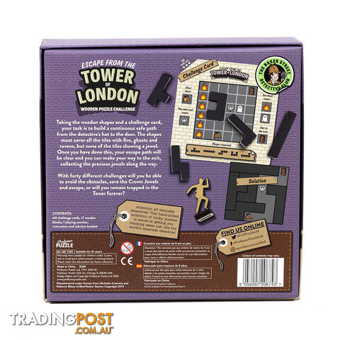 Professor Puzzle Escape from the Tower of London Puzzle Game - Professor Puzzle - Tabletop Board Game GTIN/EAN/UPC: 5056297206743 - photo 2 of 4