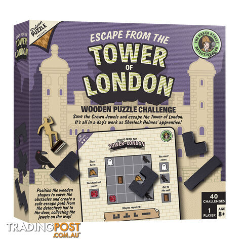 Professor Puzzle Escape from the Tower of London Puzzle Game - Professor Puzzle - Tabletop Board Game GTIN/EAN/UPC: 5056297206743