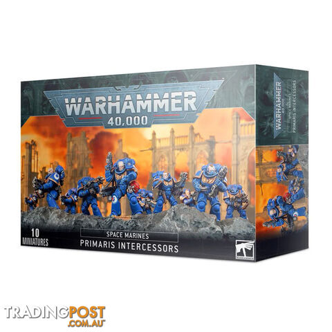 Warhammer 40,000 Space Marines Primaris Intercessors - Games Workshop - Tabletop Miniatures GTIN/EAN/UPC: 5011921142361