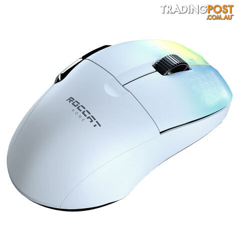 ROCCAT KONE Pro Air Ergonomic Performance Wireless Gaming Mouse (White) - Roccat - PC Accessory GTIN/EAN/UPC: 731855504169 - photo 4 of 10