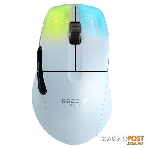 ROCCAT KONE Pro Air Ergonomic Performance Wireless Gaming Mouse (White) - Roccat - PC Accessory GTIN/EAN/UPC: 731855504169 - photo 2 of 10