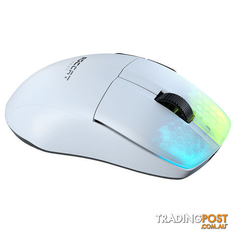ROCCAT KONE Pro Air Ergonomic Performance Wireless Gaming Mouse (White) - Roccat - PC Accessory GTIN/EAN/UPC: 731855504169 - photo 3 of 10