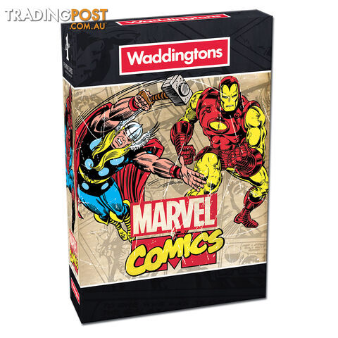 Waddingtons Marvel Comics Playing Cards - Waddingtons - Tabletop Card Game GTIN/EAN/UPC: 5053410001179