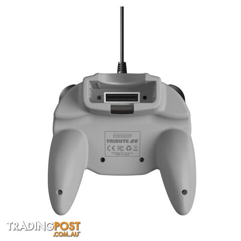 Retro-Bit Tribute 64 Wired N64 Controller for Nintendo 64 (Grey) - Retro-bit - Retro N64 Accessory GTIN/EAN/UPC: 849172012004 - photo 4 of 7