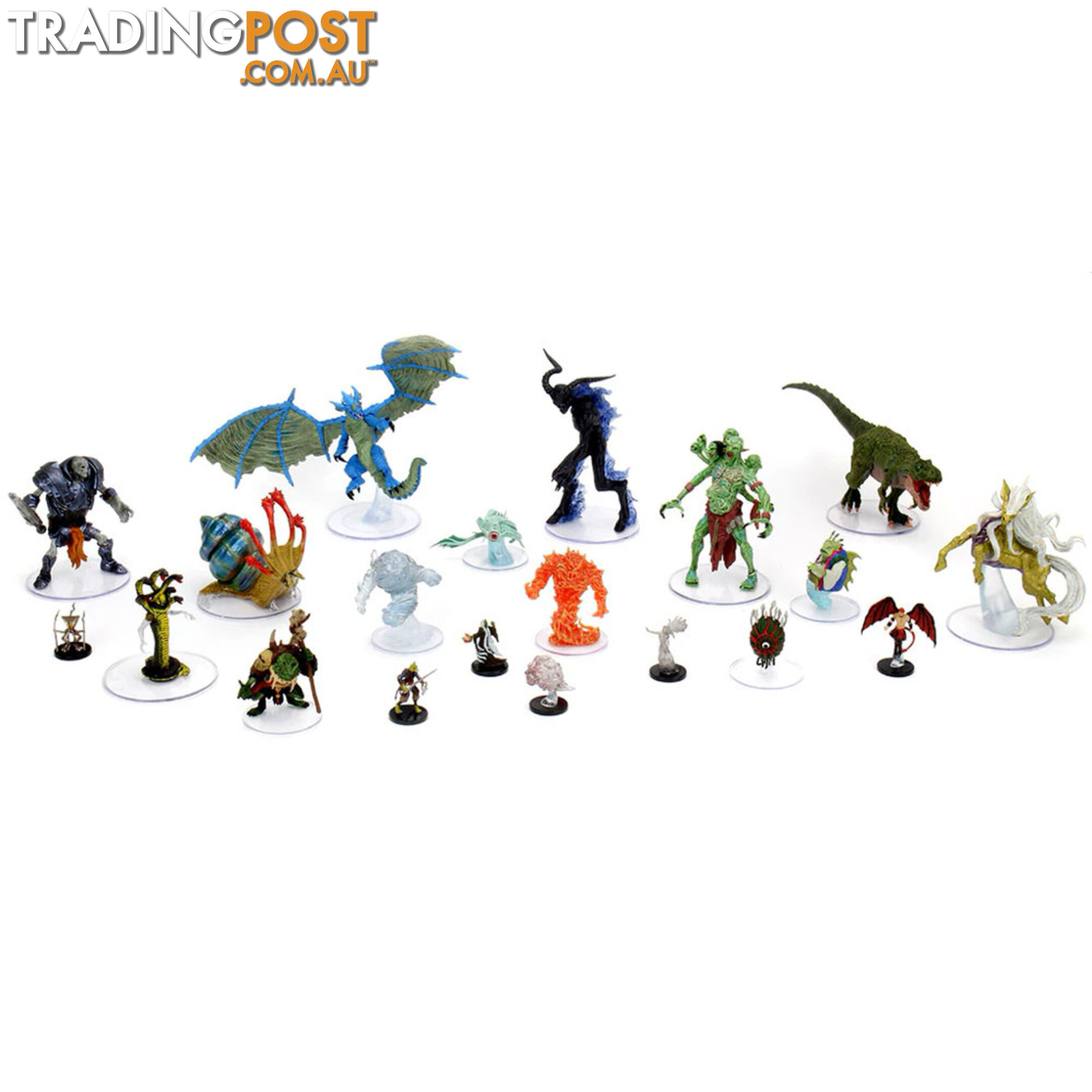 Dungeons & Dragons Icons of the Realms: Fangs and Talons Pre-Painted Plastic Figures Booster Box - WizKids - Tabletop Role Playing Game GTIN/EAN/UPC: 634482960004