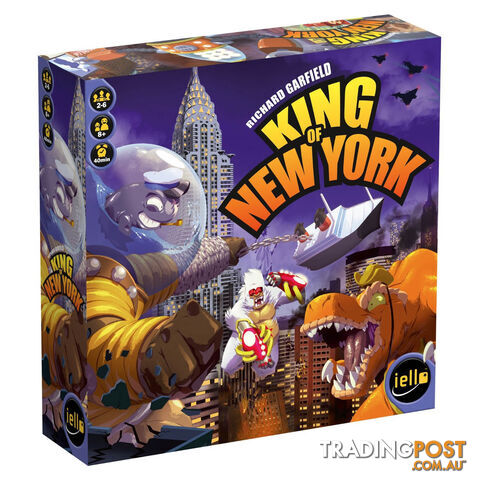 King of New York Board Game - iello - Tabletop Board Game GTIN/EAN/UPC: 3760175511707