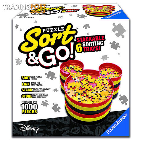 Ravensburger Disney's Mickey's Sort & Go Puzzle Sorter - Ravensburger - Tabletop Accessory GTIN/EAN/UPC: 4005556179756