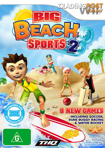 Big Beach Sports 2 [Pre-Owned] (Wii) - THQ - P/O Wii Software GTIN/EAN/UPC: 4005209133661