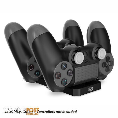 Dual Charging Stand with Charging Cable for PlayStation 4 - Powerwave TP4-002 - PS4 Accessory GTIN/EAN/UPC: 9338176020005 - photo 3 of 3