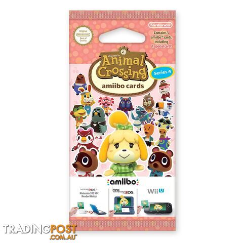 Animal Crossing amiibo Cards (Series 4) - Nintendo - Amiibo GTIN/EAN/UPC: 9318113995177