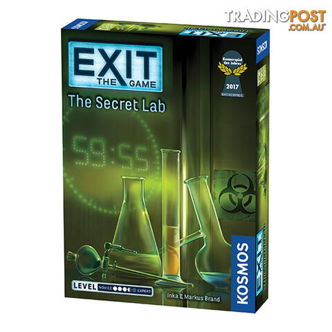 Exit The Game: The Secret Lab Puzzle Game - Thames & Kosmos - Tabletop Puzzle Game GTIN/EAN/UPC: 814743012660