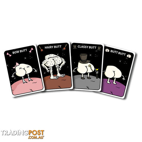 Butts in Space Card Game - The Dusty Tophat Ltd - Tabletop Card Game GTIN/EAN/UPC: 860241001200