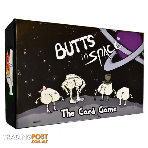 Butts in Space Card Game - The Dusty Tophat Ltd - Tabletop Card Game GTIN/EAN/UPC: 860241001200