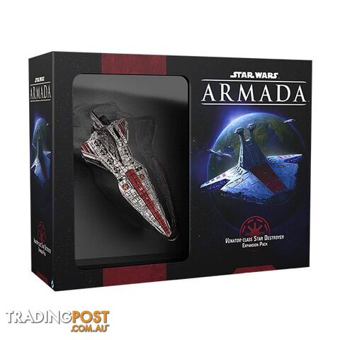 Star Wars: Armada Venator-Class Star Destroyer Expansion Pack Board Game - Fantasy Flight Games - Tabletop Board Game GTIN/EAN/UPC: 841333112547