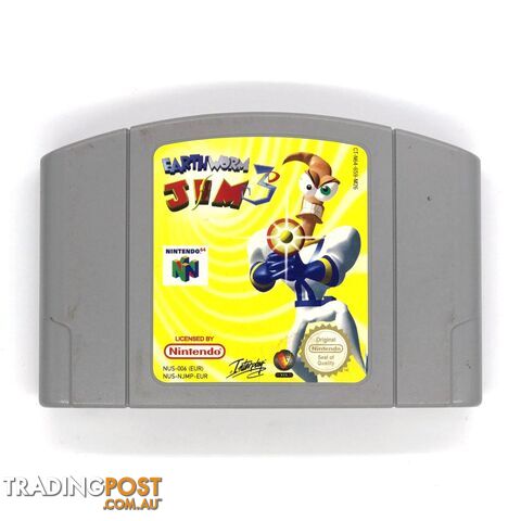 Earthworm Jim 3D [Pre-Owned] (N64) - MPN 42254 - Retro N64 Software