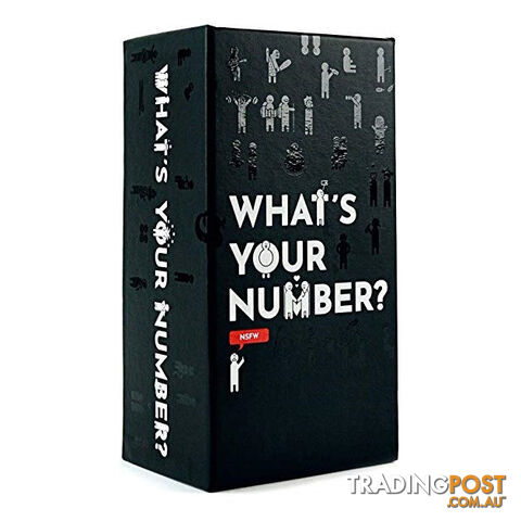 What's Your Number NSFW Edition Card Game - Player Ten Games LLC - Tabletop Board Game GTIN/EAN/UPC: 856732007059