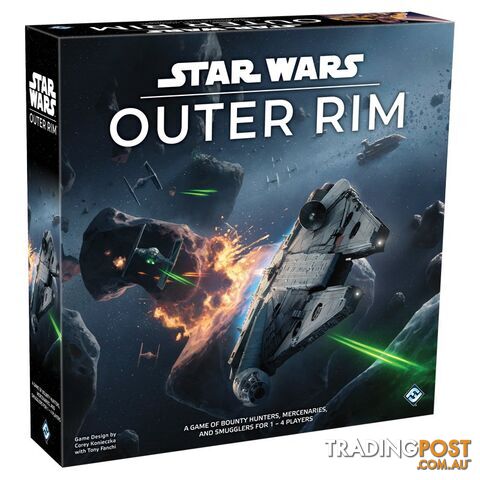 Star Wars: Outer Rim Board Game - Fantasy Flight Games - Tabletop Board Game GTIN/EAN/UPC: 841333109103