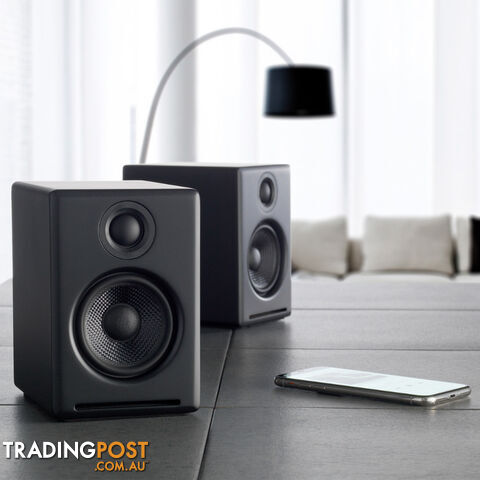 Audioengine A2+ Wireless Speakers (Black) - Audioengine - PC Accessory GTIN/EAN/UPC: 852225007162 - photo 4 of 5