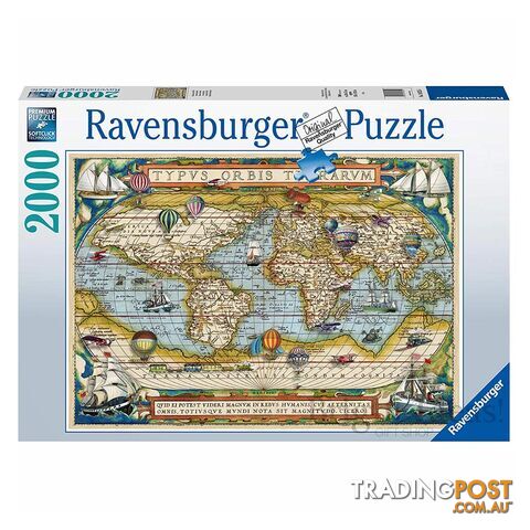 Ravensburger Around the World 2000 Piece Jigsaw Puzzle - Ravensburger - Tabletop Jigsaw Puzzle GTIN/EAN/UPC: 4005556168255