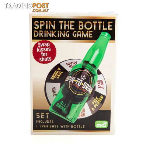 Spin the Bottle Drinking Game - MDI Aus - Tabletop Board Game GTIN/EAN/UPC: 9318051131033