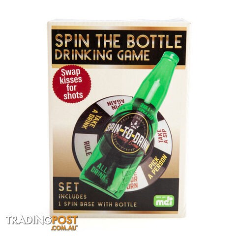 Spin the Bottle Drinking Game - MDI Aus - Tabletop Board Game GTIN/EAN/UPC: 9318051131033