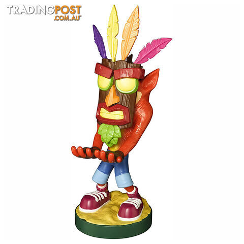 Cable Guys Crash Bandicoot Aku Aku Phone & Controller Holder - Exquisite Gaming...