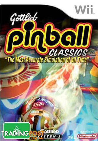 Gottlieb Pinball Classics [Pre-Owned] (Wii) - Funtastic - P/O Wii Software...