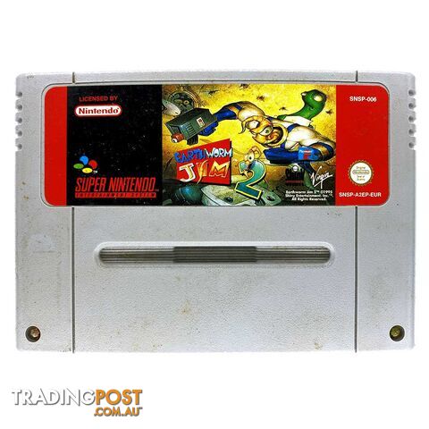 Earthworm Jim 2 [Pre-Owned] (SNES) - Playmates Interactive Entertainment RETSNESEJ2 - Retro SNES